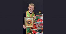 Stire din Cultură-Educație : A doua conferință a părintelui Marius Moșteanu, astăzi, la Biblioteca Județeană