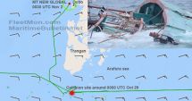 Stire din Actualitate : Patru marinari au dispărut în urma unui incident naval
