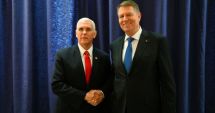 Stire din Politică-Administrație : Iohannis, întâlnire cu vicepreședintele SUA