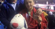 Stire din Sport : Pe podium la Open-ul de sambo de la Minsk. CS Farul are o luptătoare de fier