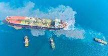 Stire din Actualitate : Un petrolier a suferit o explozie inexplicabilă, după o escală într-un port rusesc