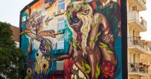 Galerie foto. Zece noi picturi murale extind circuitul artei stradale din Constanța