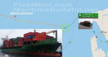 Stire din Eveniment : Șapte navigatori, răpiți de pe un portcontainer. Unde s-a petrecut grozăvia