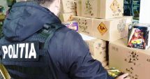 Stire din Eveniment : Percheziții în Năvodari. Au fost confiscate aproape o tonă de articole pirotehnice
