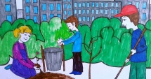 Stire din Cultură-Educație : "Planeta albastră"  aduce în atenția elevilor catastrofele ecologice