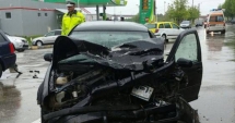 Stire din Eveniment : Ploaia și-a spus cuvântul! Accidentele s-au ținut lanț în Constanța