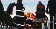 Stire din Eveniment : Elicopter SMURD prăbușit în lacul Siutghiol. Toate cele patru victime ale echipajului au fost găsite, dar au murit!