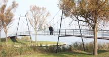 Stire din Social : Galerie FOTO. Cum arată noul pod din Parcul Tăbăcăriei