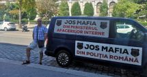 Stire din Actualitate : Un poliţist din Neamț, plecat în concediu, face un tur al Europei cu o mașină pe care scrie "Jos mafia din Poliţia Română"
