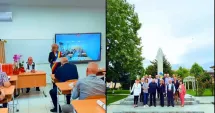 Stire din Politică-Administrație : Primarul Ancuța Belu, alături de promoția de aur a Liceului Teoretic din Mihail Kogălniceanu