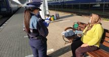 Stire din Eveniment : Controale în trenuri şi gări. Călători prinşi fără mască