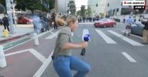 Stire din Actualitate : Polițiștii din L.A. au împușcat o jurnalistă în timpul unui reportaj live. Momentul s-a viralizat pe rețelele sociale