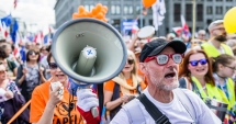 Manifestație de amploare în Polonia,  cu sloganuri proeuropene