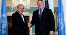 Stire din Actualitate : Pompeo și Guterres au discutat la Washington despre Coreea de Nord și Orientul Mijlociu