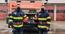 Stire din Eveniment : Eroi și în timpul liber. Doi pompieri au salvat victimele unui incendiu
