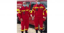 Stire din Eveniment : Doi pompieri de la Stația Midia, salvatori în timpul liber, la un accident rutier din Năvodari