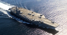 Stire din Actualitate : Portavioane de atac americane efectuează manevre în Pacific.  Se așteaptă reacția Coreei de Nord