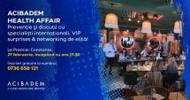 Stire din Sănătate : Eveniment de top organizat de Acibadem la Le Premier în Constanța