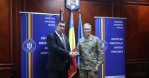 Stire din Politică-Administrație : Prefectul Adrian Picoiu, întâlnire cu comandantul Garnizoanei Americane Marea Neagră