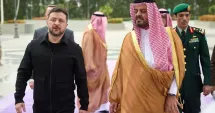 Stire din Actualitate : Președintele ucrainean Volodimir Zelenski, vizită surpriză în Arabia Saudită