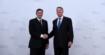 Stire din Politică-Administrație : Președintele Sloveniei, primit cu onoruri militare  de Klaus Iohannis