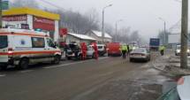Stire din Eveniment : Primele victime ale poleiului. Accidente rutiere în Constanța