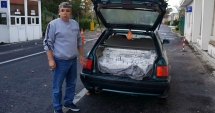 Stire din Eveniment : Prins la frontieră cu mii de pachete  de țigări ascunse în portbagaj
