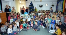 Stire din Cultură-Educație : Târg de Iarnă, organizat de preșcolarii de la Grădinița "Azur" din Constanța