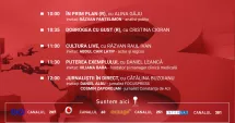 Stire din Actualitate : Programul zilei de duminică, 22 februarie, de la Antena 3 Constanța