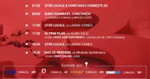 Stire din Actualitate : Programul zilei de joi, 26 martie, de la Antena 3 Constanța