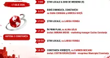 Stire din Actualitate : Programul zilei de vineri, 17 iulie, de la Antena 3 Constanța