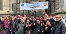 Oaspeți din Italia și Germania la Colegiul ”Mircea”, într-un proiect european pe tema dezinformării