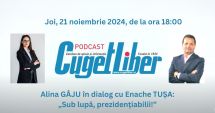 Stire din Politică-Administrație : Joi, 21 noiembrie, nu ratați PODCAST CUGET LIBER! Prezidențiabilii, sub lupă !!!