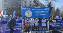 Foto - Profesorii ies din nou în stradă. Protest național anunțat pe 17 iunie, în București