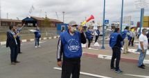 Protestatarii de la ușa companiei CSCT au obținut prima victorie