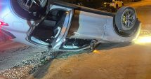 Stire din Eveniment : Bărbat prins la volan beat şi drogat, după ce s-a răsturnat cu maşina