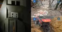 Stire din Eveniment : Şase tone de resturi animale de la două abatoare, aruncate ilegal într-un pârâu