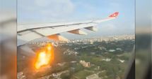 Stire din Eveniment : Un român a trăit clipe de coșmar după ce aeronava în care se afla a fost cuprinsă de flăcări