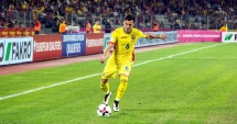 Romario Benzar, cel mai bun jucător al României în meciul cu Danemarca