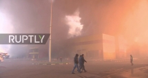 Stire din Actualitate : Rusia: Incendiu într-un centru comercial  de lângă Moscova