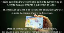 Stire din Sănătate : VIRAL!!! Cum poți scoate 3.000 lei din BANCOMAT cu CARDUL DE SĂNĂTATE