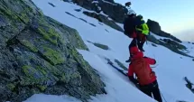 Stire din Eveniment : Operațiune de salvare dificilă în Munții Făgăraș. Patru turiști preluați de salvamontiști