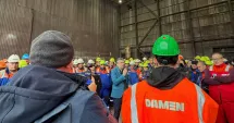 Stire din Economie : Falimentul Șantierului Naval Damen Mangalia. „Suntem cu spatele la zid, la execuție!“