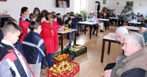 Stire din Cultură-Educație : Elevii din Medgidia au ajutat bătrânii și familiile nevoiașe