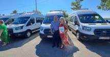 Stire din Politică-Administrație : Primăria Saraiu a primit un microbuz electric şcolar cu ajutorul CJC