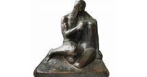 Stire din Cultură-Educație : Un exemplar al sculpturii „Sărutul” de Oscar Han se află la Muzeul de Artă Constanţa