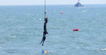 Instrucție la Constanța. Scafandri militari din cinci țări monitorizează Marea Neagră