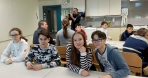 Stire din Cultură-Educație : Elevii Școlii "Gheorghe Țițeica", în Finlanda