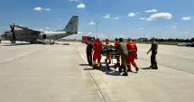 Stire din Actualitate : Misiune umanitară a Forțelor Aeriene Române pentru salvarea a doi pacienți cu arsuri grave