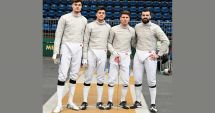 Echipa masculină de sabie a României, locul patru la Cupa Mondială de la Budapesta